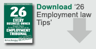 Download '26 Employment Law Tips'